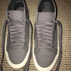 Gray High top Vans